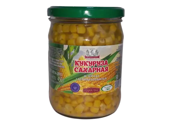 Кукуруза сахарная консервированная